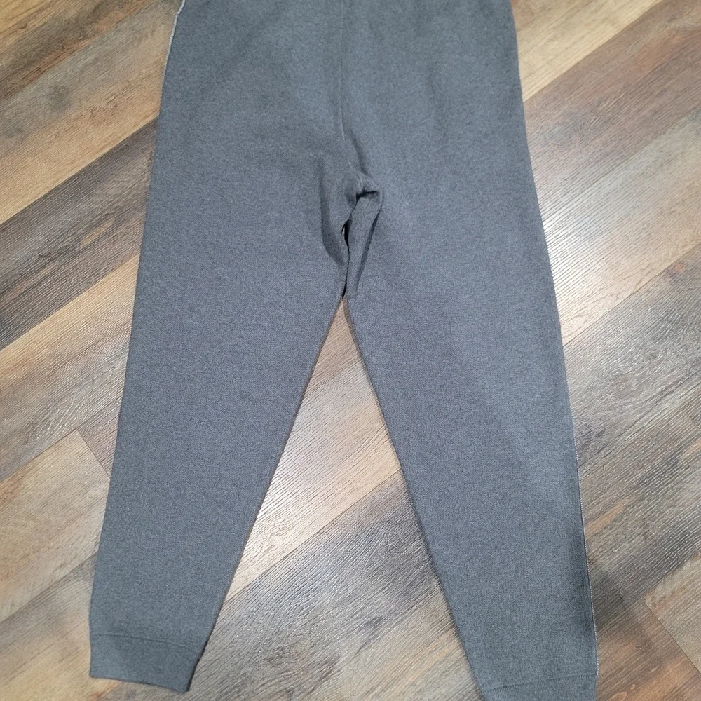 ATM Anthony Thomas Melillo Cashmere Cotton Knit Joggers Grey L EUC